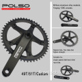 Crankset pour le vélo de vitesses fixe 170 mm Crank intégré